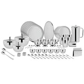 FnS Sovana Stainless Steel Dinner Set (78pcs)